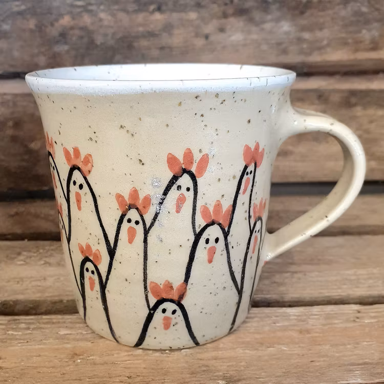 Mugg katt/höna