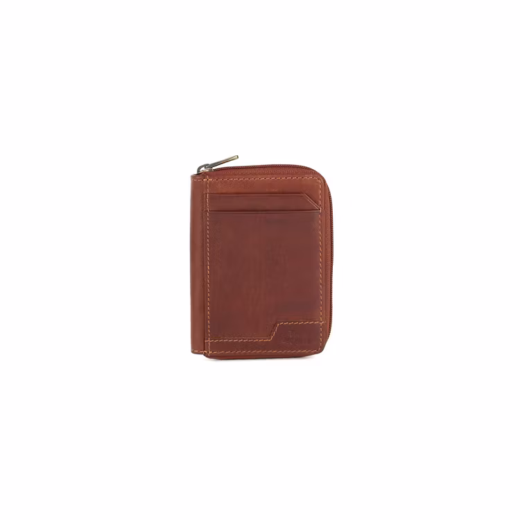 Myntbörs med kortfack skinn bridge The Monte 2162864