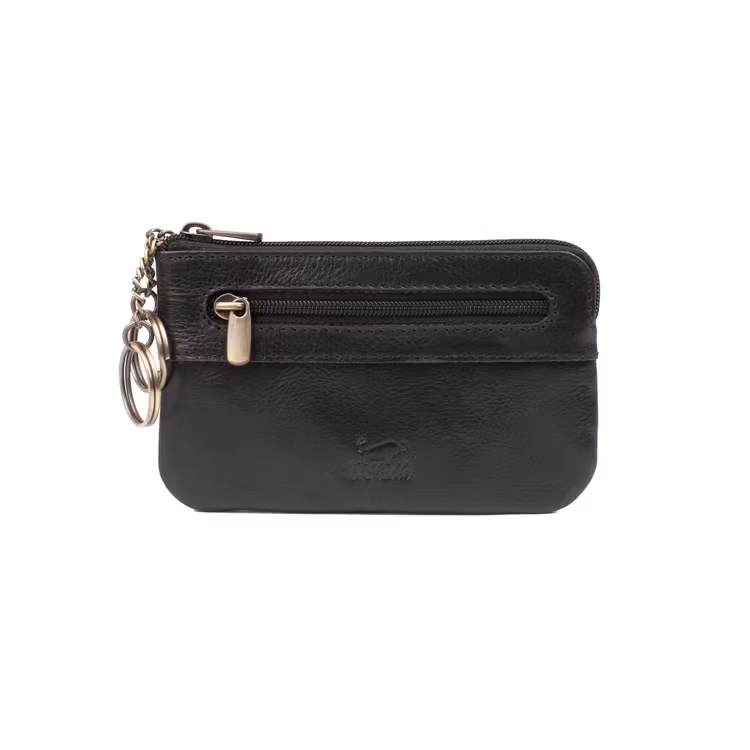 Nyckelfodral Myntbörs brunt  skinn Le Salle