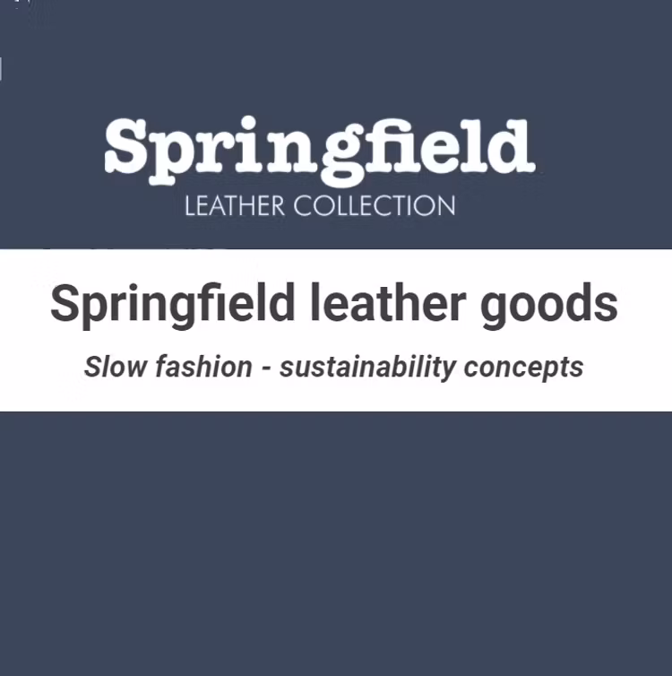 Springfield Axelväska skinn svart 185