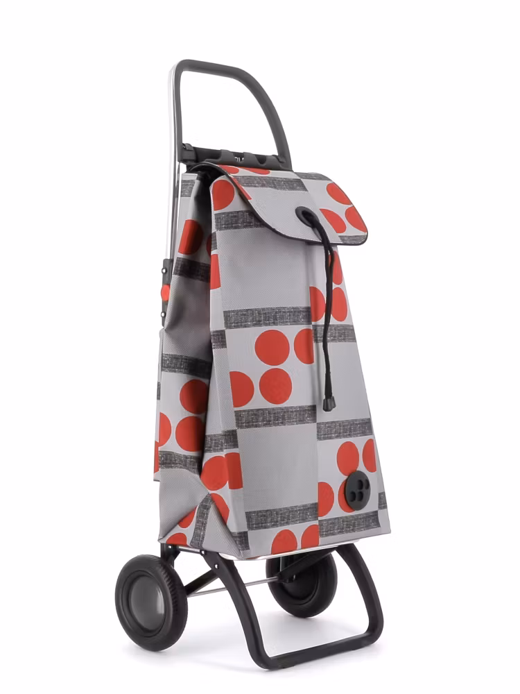 Shoppingvagn Rolser 2L 2 hjul I-Max Logos Röd prickig