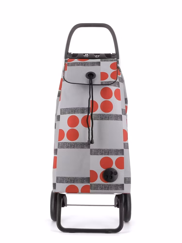 Shoppingvagn Rolser 2L 2 hjul I-Max Logos Röd prickig framsida