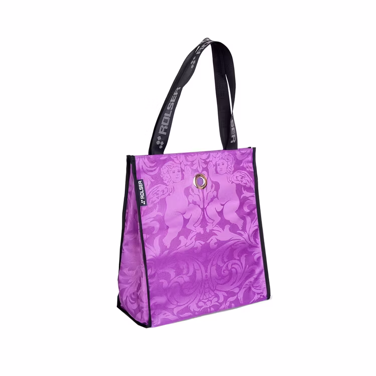 Kasse tyg Rolser Gloria lila