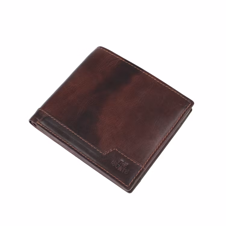 Plånbok dollar skinn brun The Monte 62836