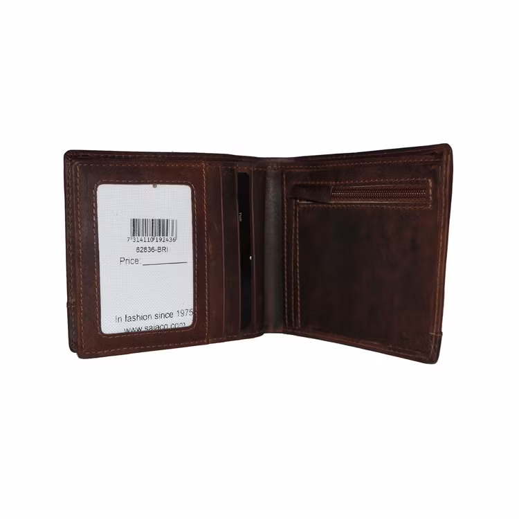 Plånbok dollar skinn brun The Monte 62836