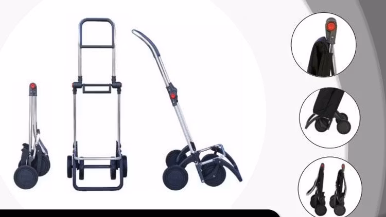 Shoppingvagn Rolser 2+2 Logic Imax MF lila