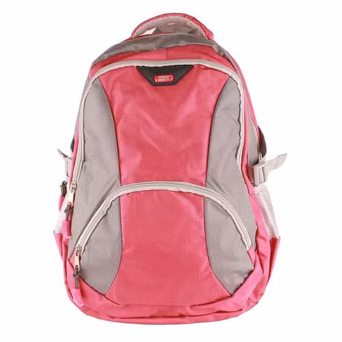 Ryggsäck tyg rosa grå Enrico Benetti