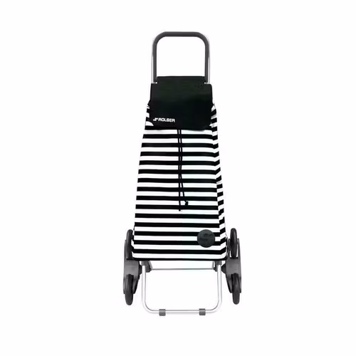 Shoppingvagn Rolser RD6 Logic Trappklättrare Imax Marina svart vit