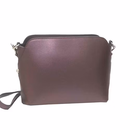 Axelväska skinn lila Ruga SAC