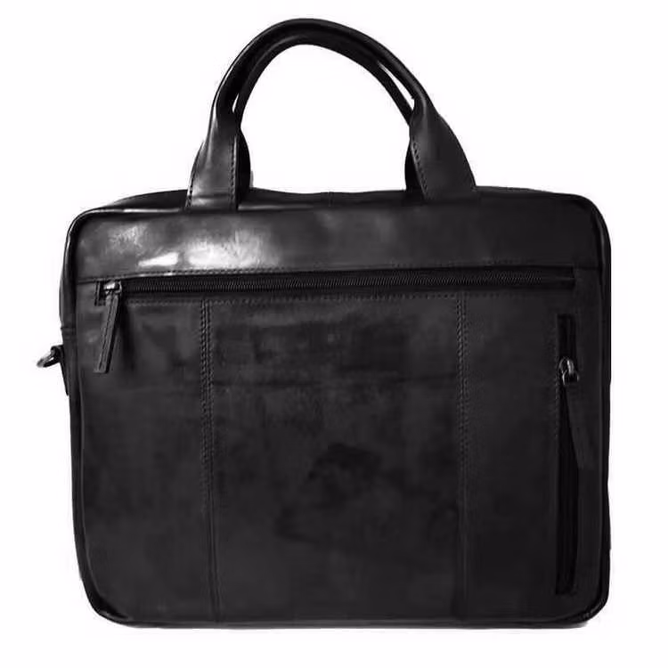 Datorväska skinn svart SAC 4501210