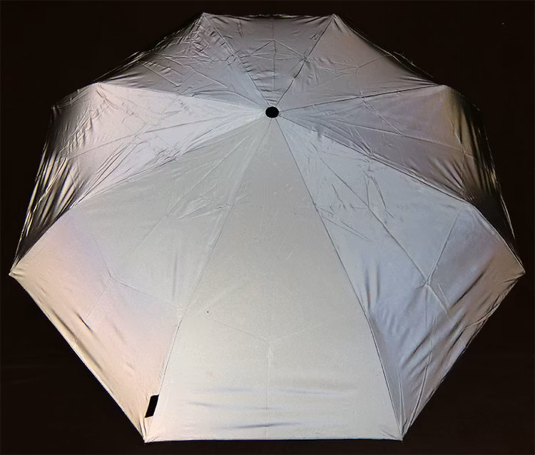 Paraply helreflex kort hopfällbar reflekterande reflex reflekterande paraply Reflexparaply Reflekterande paraply i reflextyg