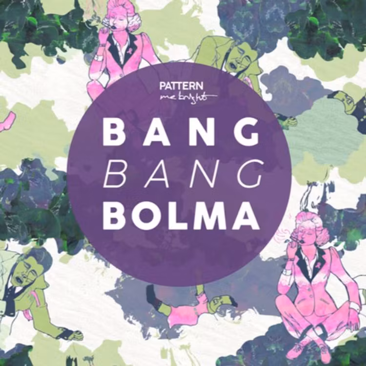 Scarves i chiffong i blå