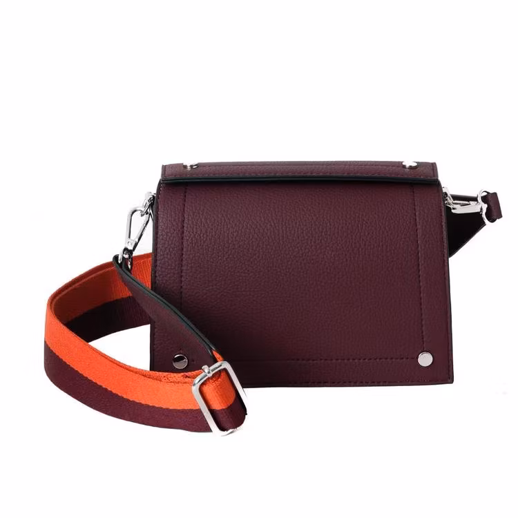 Toppöppnad Axelväska Elisa bordeaux 685121 Rosenvinge