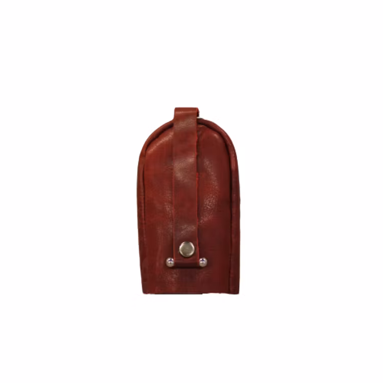 Nyckelfodral läder rött