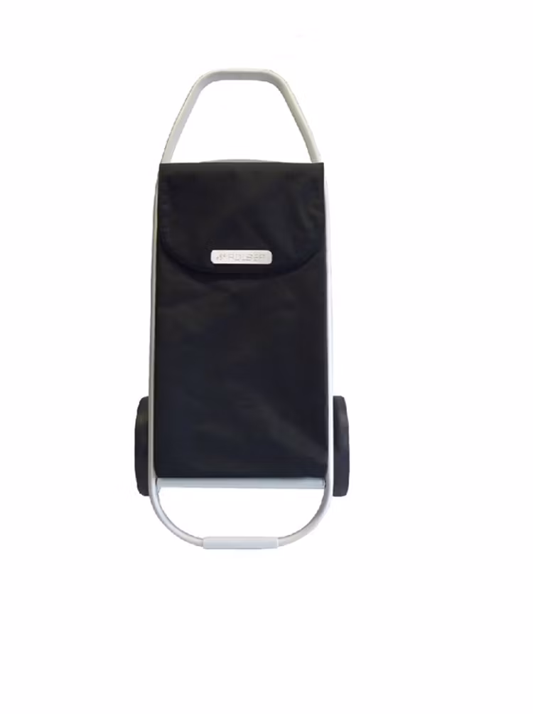 Dramaten väska stora hjul svart Shoppingvagn