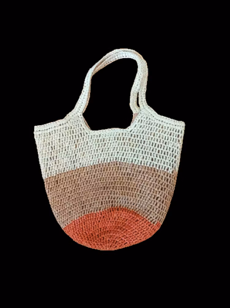 Kasse i Bast tre-färgad NYPD 600145