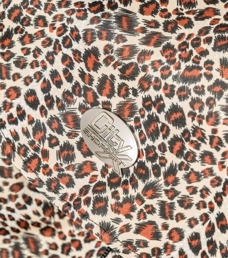 Shoppingvagn City X Shopper Ergo Leopard
