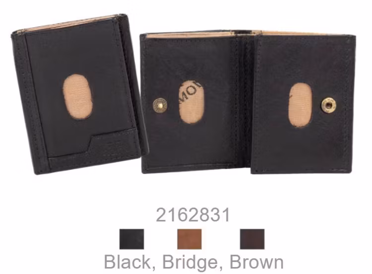 Kortfodral thumbsup skinn brun The Monte 2162831