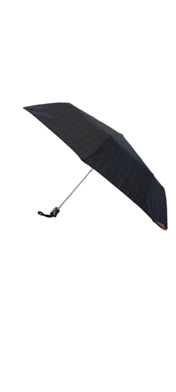 Paraply hopfällbart grå rutigt 161-L