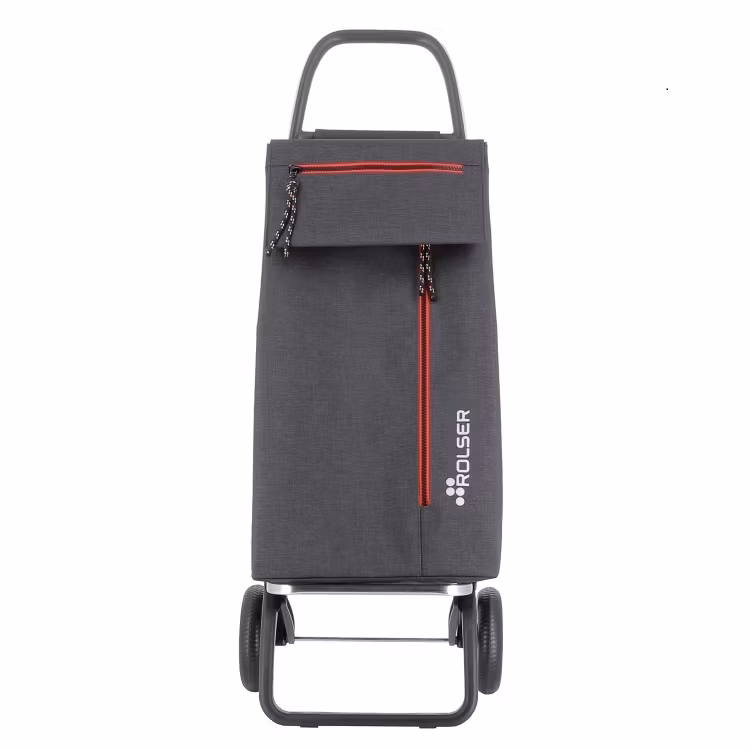 Shoppingvagn Rolser 2L Wallaby Svart med dragkedja