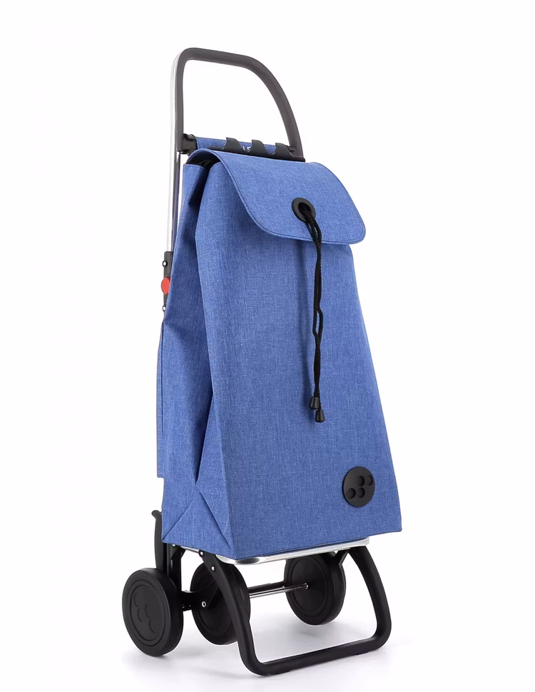 Shopping vagn 4 hjul vikbar Rolser Tweed Imax Blå