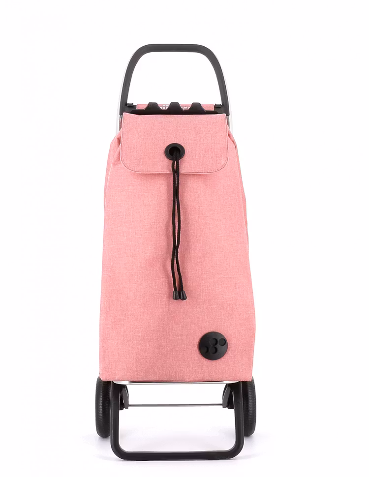 Shoppingkärra 2 hjul hopfällbar Rolser Rosa Tweed