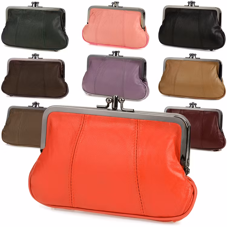 Portmonnä skinn10 olika färger B49