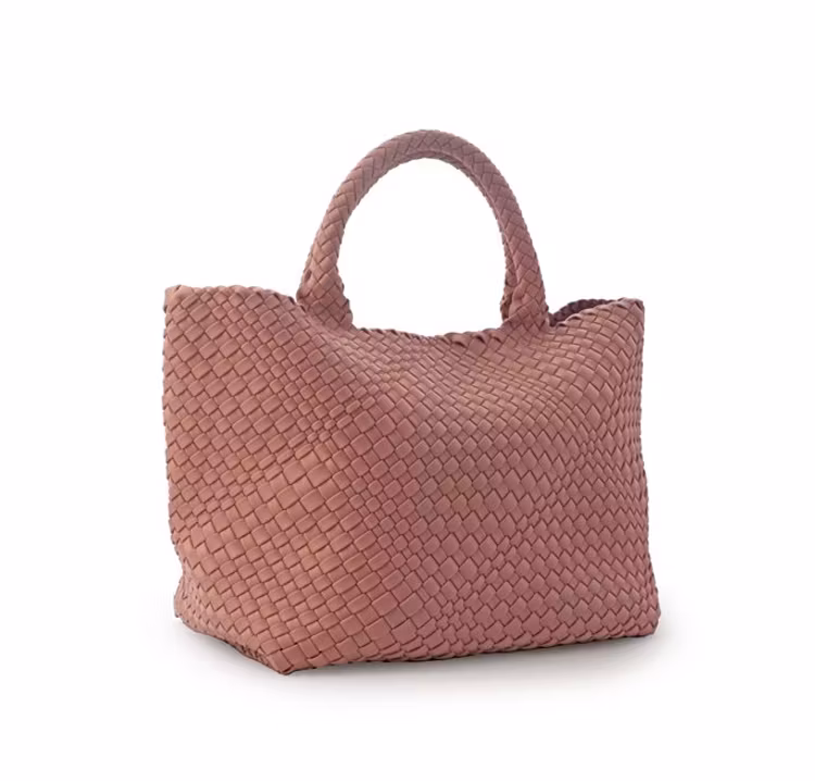 Handväska Braided shopper Dusty Pink - Ceannis