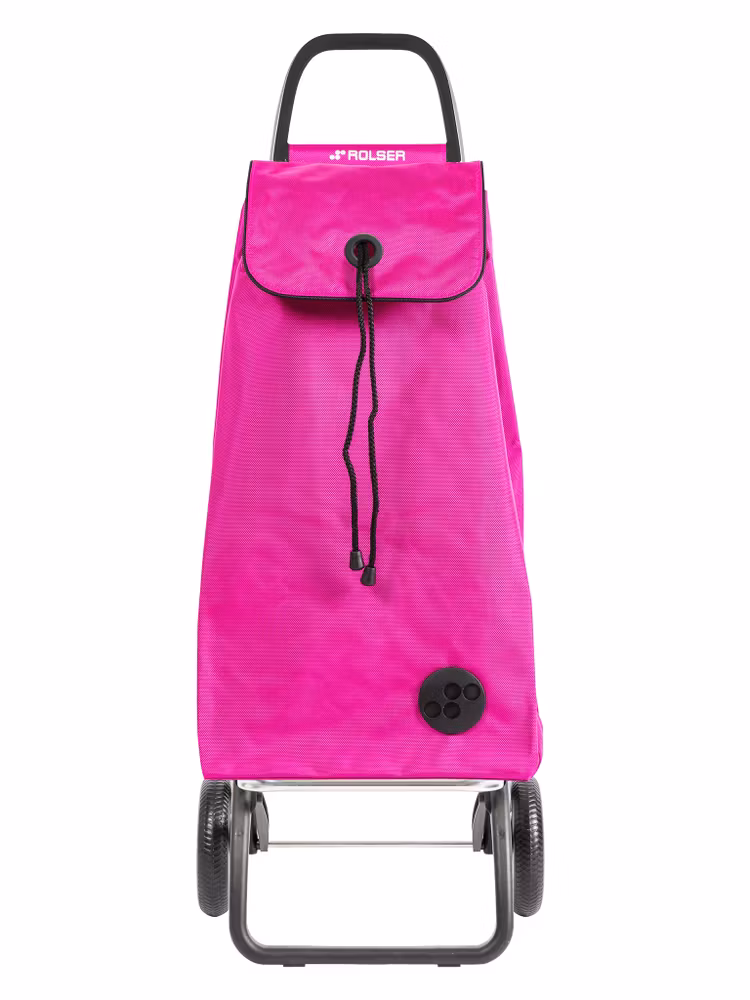 Shoppingvagn Rolser 2L väska I-max MF cerise