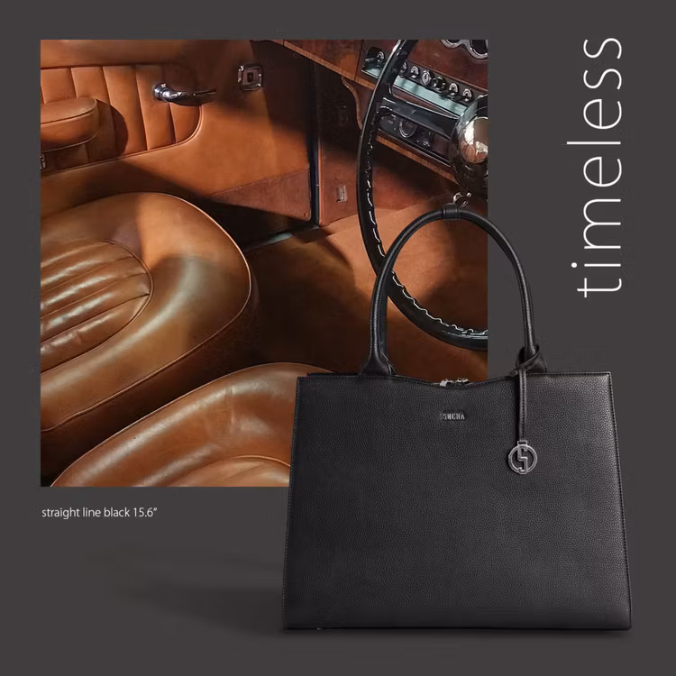 Socha Design Straight Line Black 15.6"