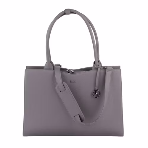 Handväska Dam med axelrem, Straight Line Grå 15.6", Socha Design