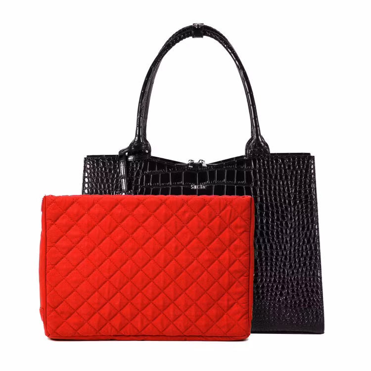 Socha Design CROCO Jet Black väska till 15.6 tum dator