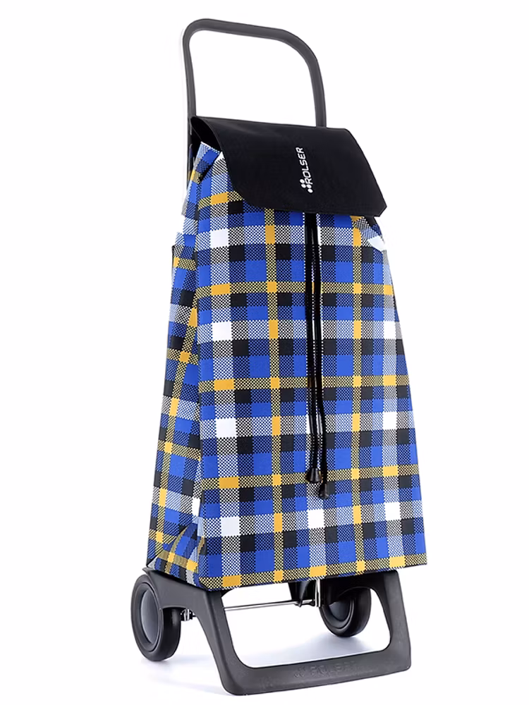 Shoppingvagn från Rolser Joy Jet Scottish blå