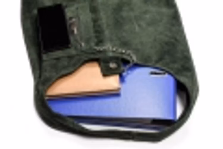 Mjuk mocka väska MörkGrön N88