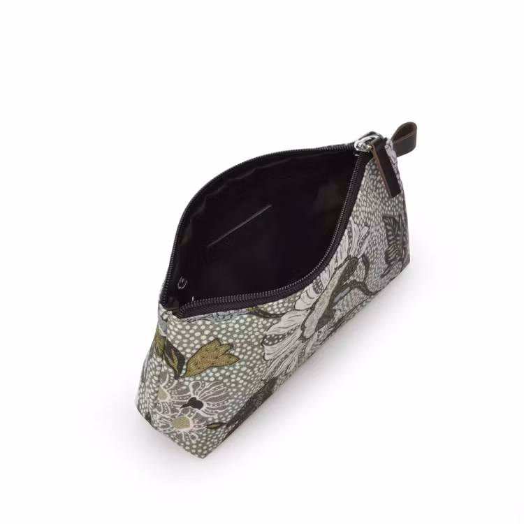 Sminkväska Flower Linen | Soft Green | Ceannis