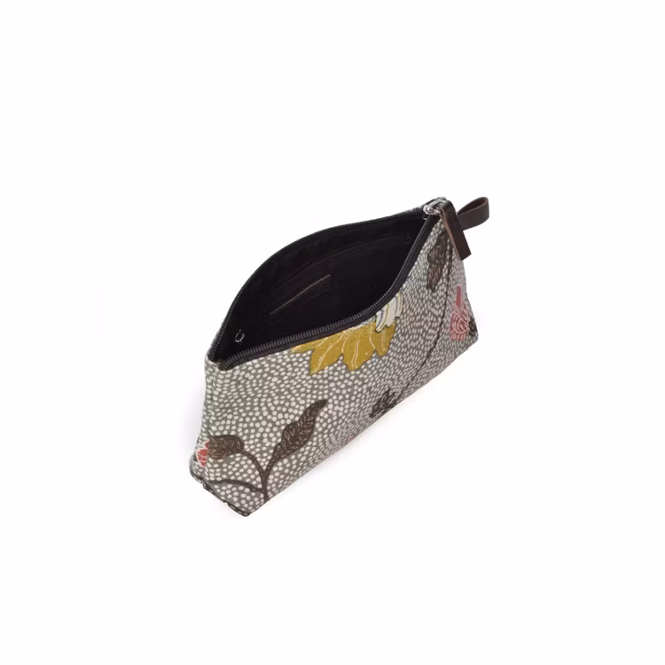 Necessär 3 st Flower Linen | Grey | Ceannis