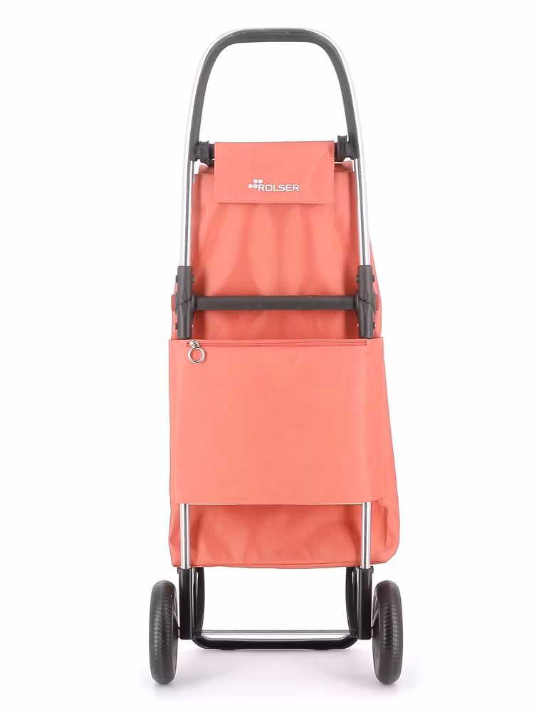 Shoppingvagn Rolser 2L (2hjul+vikbar) I-Max MF aprikos baksida
