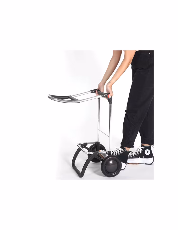 Shoppingvagn Rolser 2L (2 hjul+vikbar) I-Max MF orange