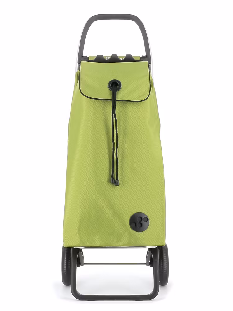 Shoppingvagn Rolser 2L (2 hjul+vikbar) I-Max MF ljusgrön framifrån