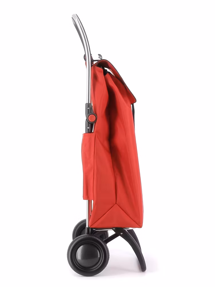Shoppingvagn Rolser 2L (2 hjul+vikbar) I-Max MF röd sida