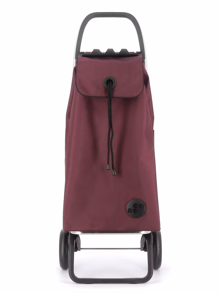 Shoppingvagn Rolser 2L (2 hjul+vikbar) I-Max MF vinröd framifrån