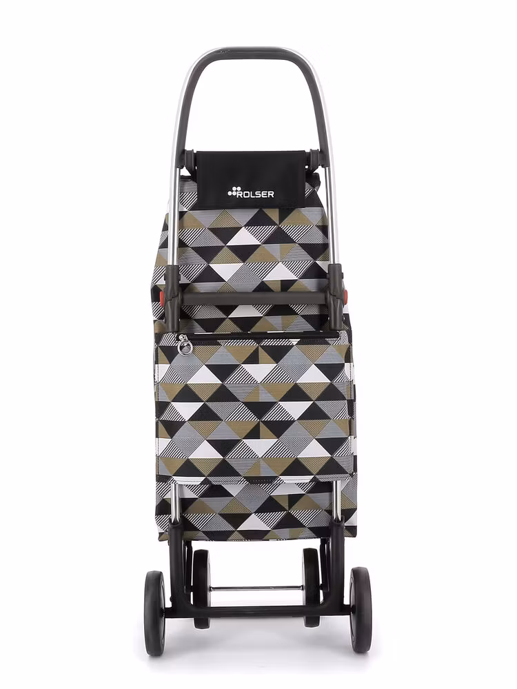 Shoppingvagn Rolser 4L Sahara Svart baksida