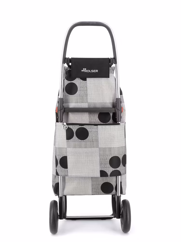 Shoppingvagn Rolser 2L 2 hjul I-Max Logos Svart prickig baksida