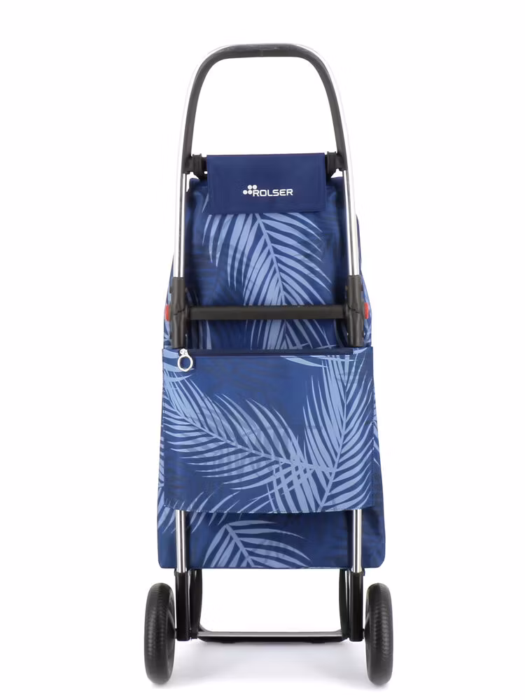 Shoppingvagn Rolser 2L (2 hjul+vikbar) Costa Rica blå baksida