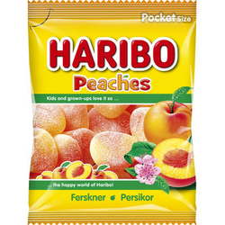 Haribo Persikor 80g