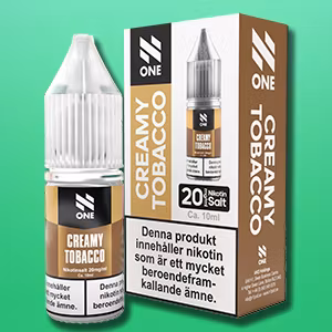 N One Creamy tobacco 20mg