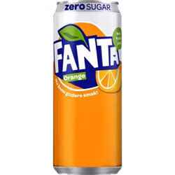 Fanta Zero Orange Sleek Can 33