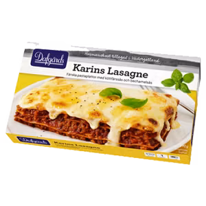 Familjen Dafgård Karins lasag
