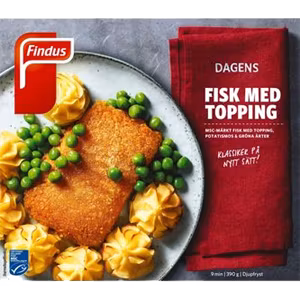 Findus Fisk med topping
