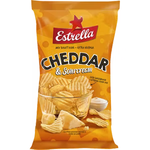 Estrella Cheddar/sourcream